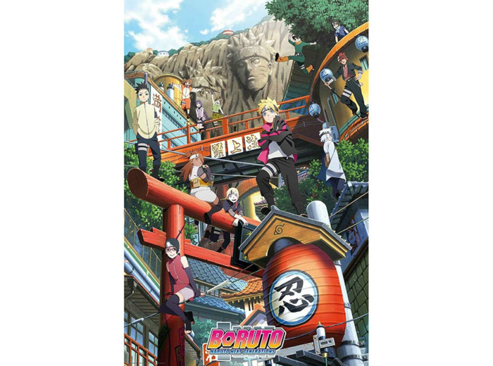 [POSTER] ABYSTYLE - BORUTO Poster - Groupe Konoha