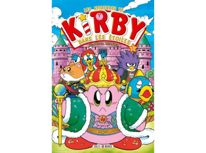 Livre Manga les aventures kirby les etoiles
