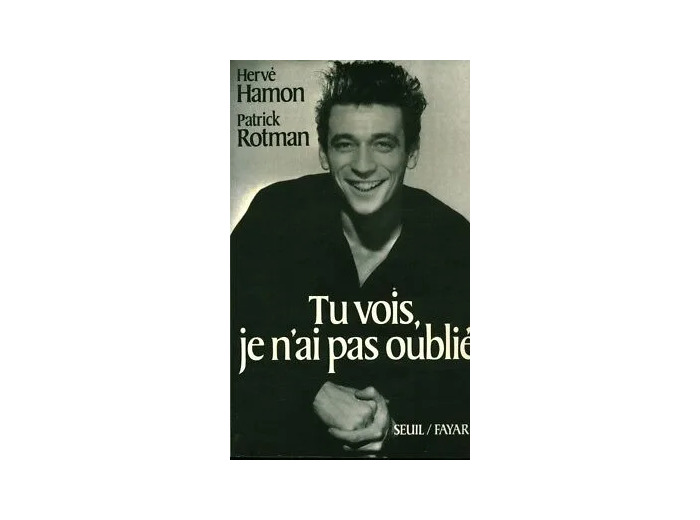 Livre Tu vois, je n'ai pas oublié