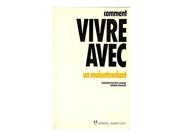 Livre Comment vivre avec un malentendant