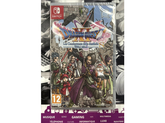 Jeu Nintendo Switch Dragon Quest XI S : Les Combattants de la Destinu00e9e Edition Ultim