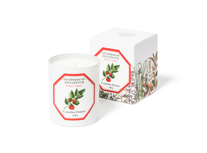 Bougie Parfumée à la Tomate