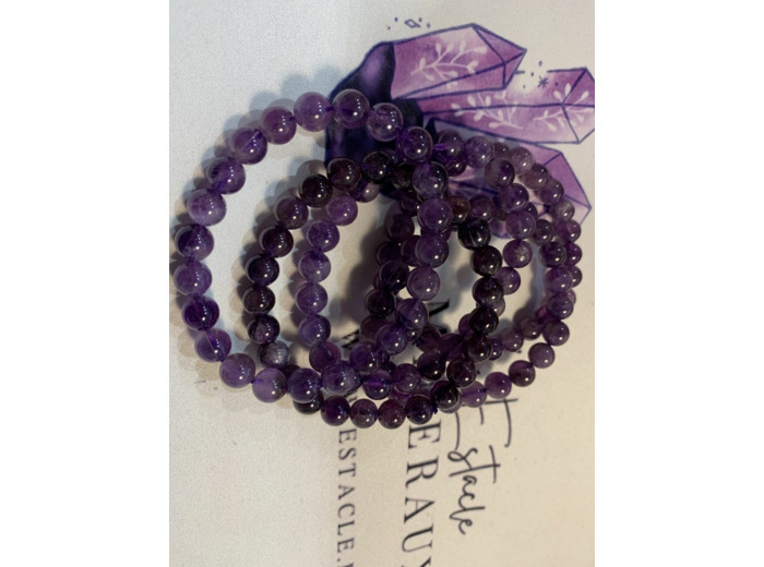 Bracelet en améthyste