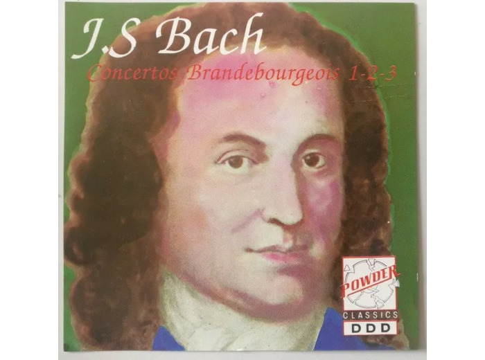 Cd J.S. Bach - Concertos Brandebourgeois 1 - 2 - 3 (1990)