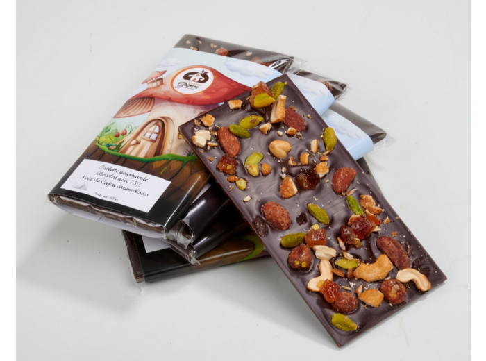 Tablettes gourmandes Chocolat noir