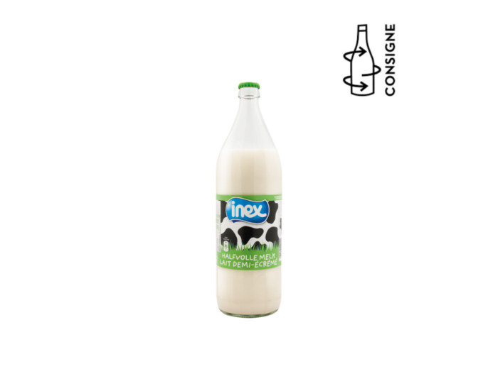 Lait demi-écrémé Inex 1L