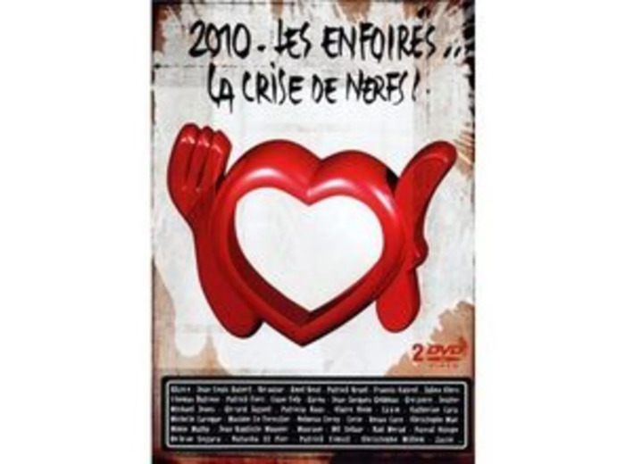Dvd Les enfoirés La crise de nerfs - 2010