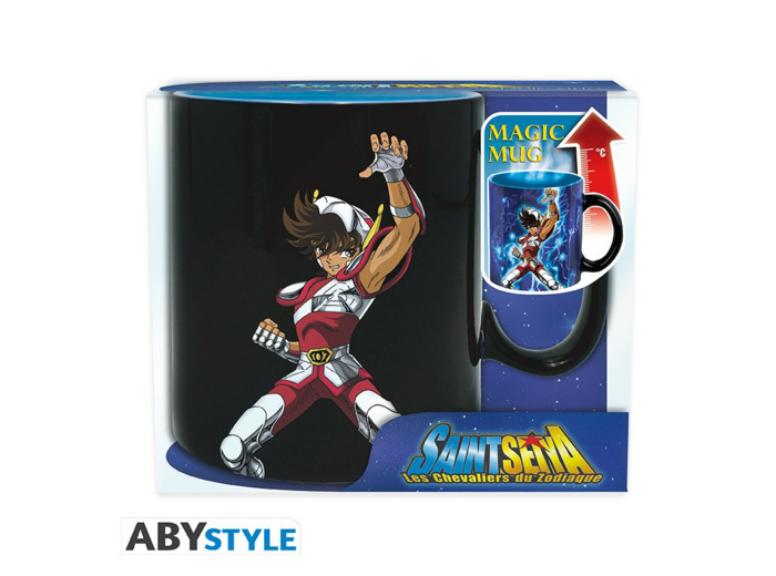 SAINT SEIYA - Mug Heat Change - 460 ml - Pégase vs Pope