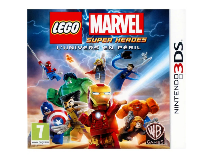 Jeu 3ds Lego Marvel Super Heroes L'univers En Peril