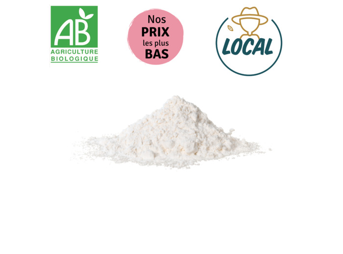 Farine de blé T65 - 100g