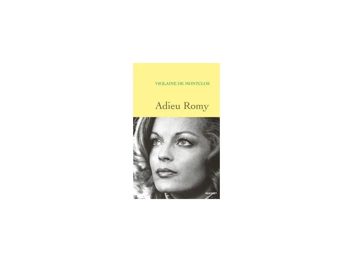 Livre Adieu Romy