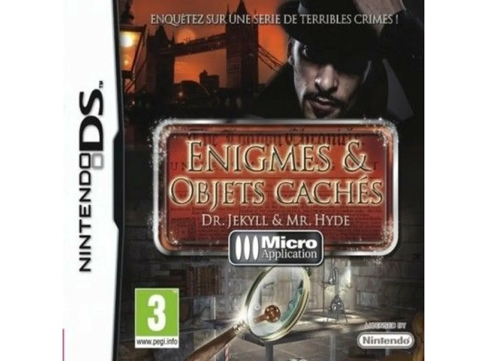 Jeu Ds Enigmes Et Objets Cachées Dr Jekyll Mr Hyde