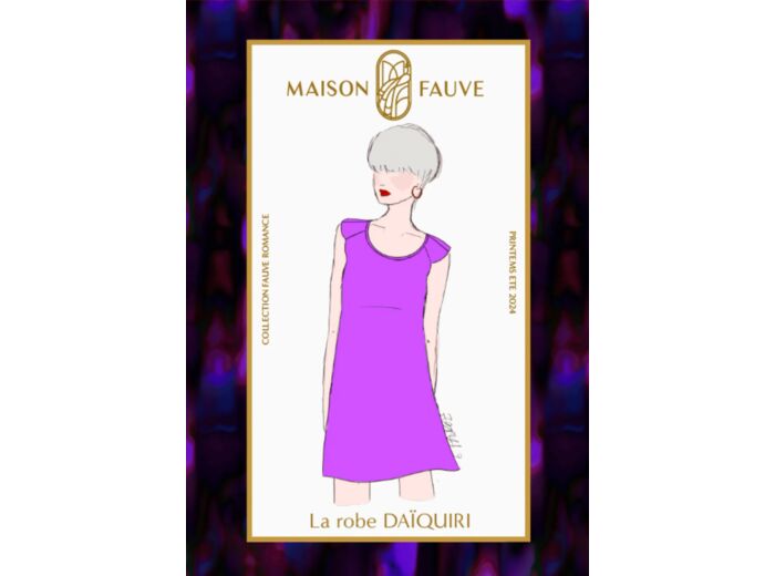 Maison Fauve - Patron Couture Robe ou Blouse "Daïquiri" du 34 au 52