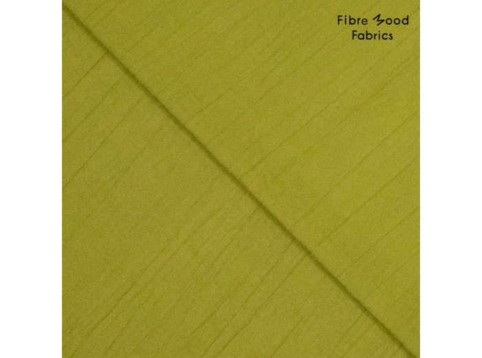 Fibre Mood - Tissu Crépon de Viscose  "Azure" Vert Olive