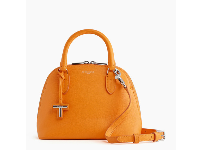 Petit sac à main Gisèle en cuir grainé