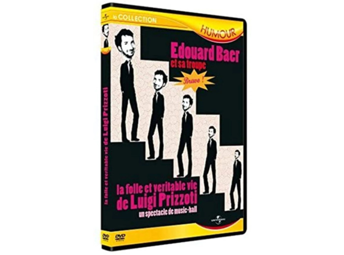 Dvd Edouard baer et sa troupe : la folle et véritable vie de luigi prizzoti