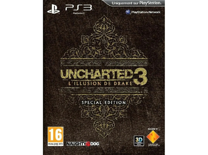 Jeu Ps3 Uncharted 3 - L'llusion de Drake (Special Edition)