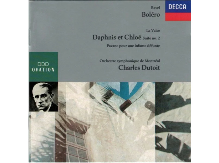 Cd Ravel / Orchestre symphonique de Montréal, Charles Dutoit - Boléro - La Valse - Daphnis Et Chloé - Pavane (1987)