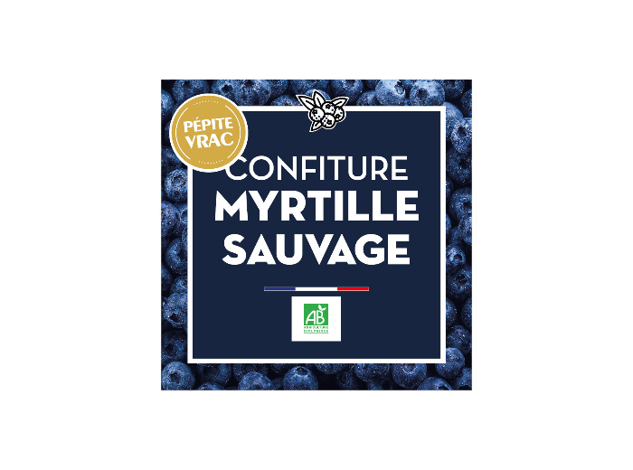 Confiture Myrtille bio - 100g