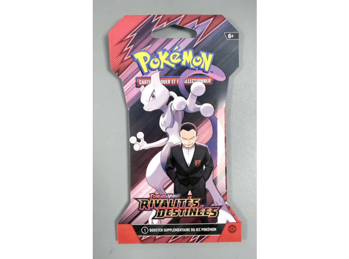 Booster Blister Pokémon Ecarlate et Violet Rivalités Destinées EV10