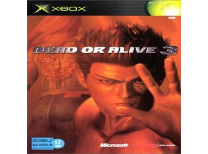 Jeu Microsoft Xbox Dead Or Alive 3