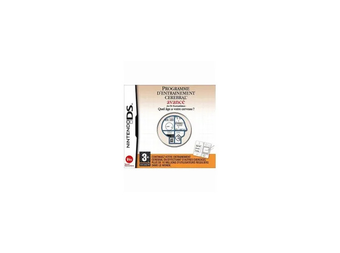 Jeu DS Brain Training 2 - Programme d'entrainement cerebral avancu00e9