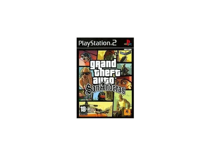 Jeu PS2 Grand Theft Auto San Andreas PS2