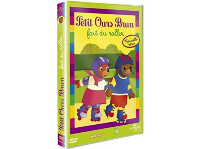 Dvd Petit Ours Brun : Petit Ours brun fait du roller