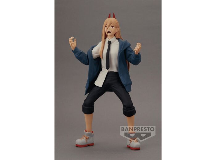 Banpresto - Chainsaw Man - Figurine Power, Bandai Spirits Glitter & Glamours Alimentation :