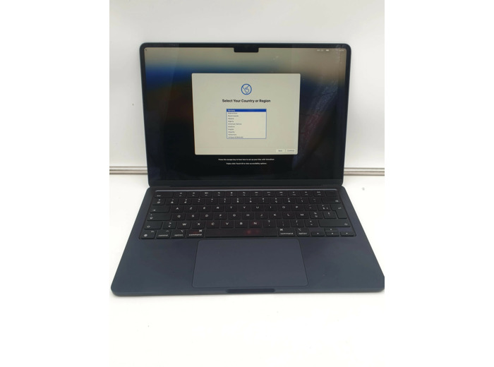 Ordinateur Portable Macbook Air 13 2022 A2681 M2 8 Go Ram 256 Go Minuit