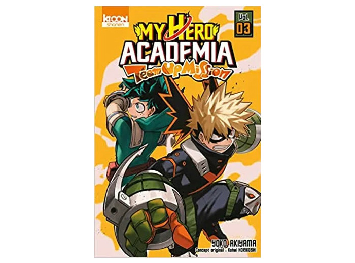 Livre My Hero Academia - Team Up Mission - Tome 3