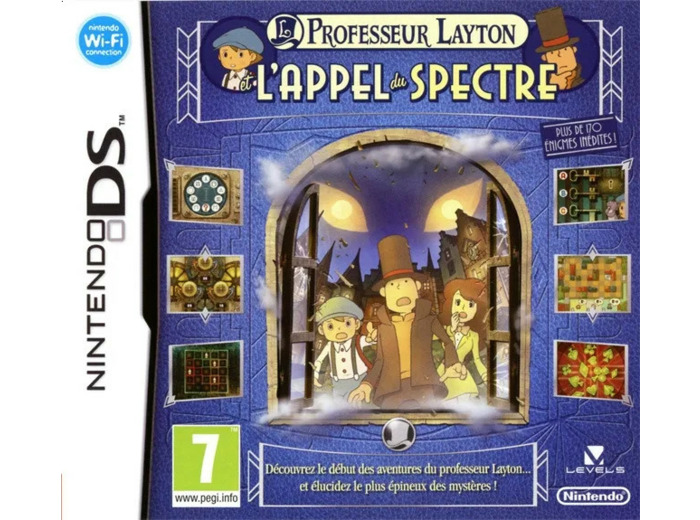 Jeu Nintendo Ds Professeur Layton Et L'appel Du Spectre