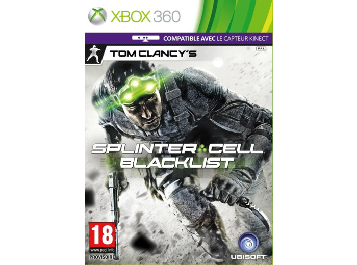 Jeu Xbox 360 Xb360 Splinter Cell Blacklist
