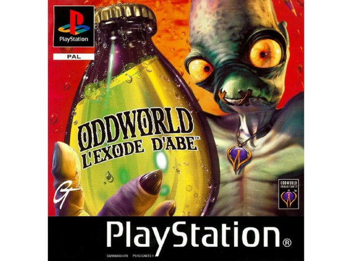 Jeu PS1 Oddworld L'exode d'Abe