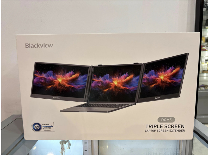 Moniteur portable BLACKVIEW DCM5 14 pouces IPS FHD 1080P | Double écran professionnel USB-C