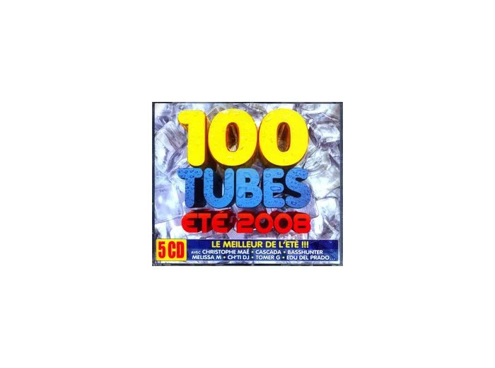 Cd 100 tubes - été 2008 - boitier 5 cds