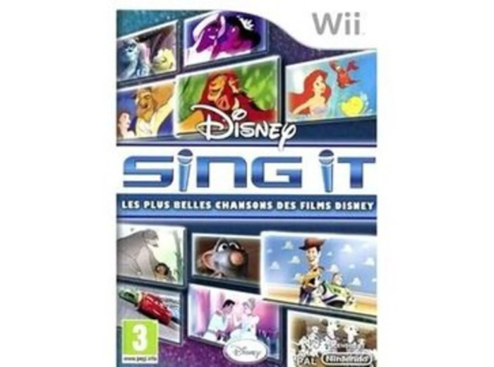 Jeu Wii Disney Sing It : Les Plus Belles Chansons des Films Disney