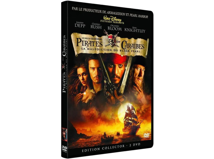 Dvd Pirates des Caraïbes : La malédiction du Black Pearl