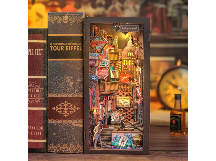 [BOOK NOOK] BOOK NOOK KIT - DIY - Le Long Adieu - 238pc + Eclairage LED