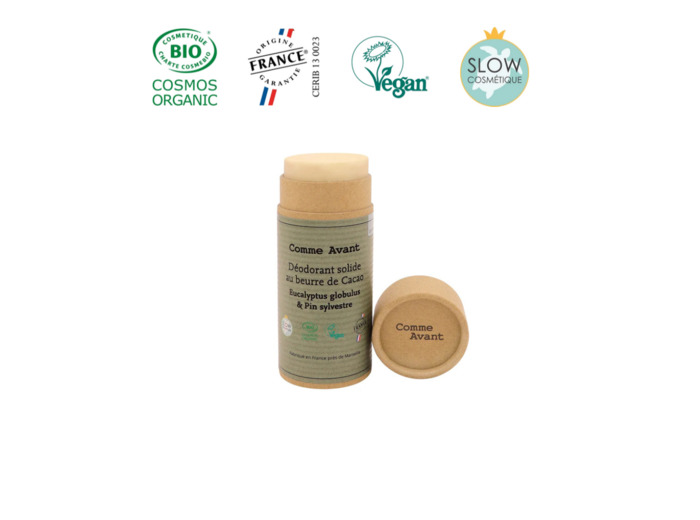 Déodorant solide eucalyptus & pin sylvestre - Comme Avant