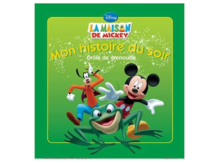 Livre Mon Histoire du Soir, Mickey drôle de grenouille