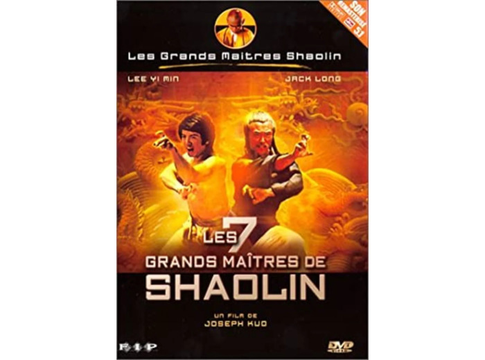 Dvd Les 7 grands maîtres de Shaolin