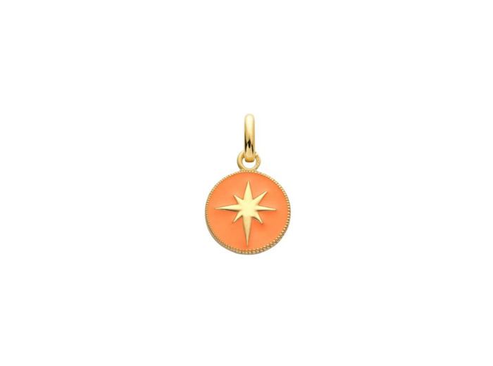 Pendentif Arthus Bertrand Ma Mini Médaille en or jaune