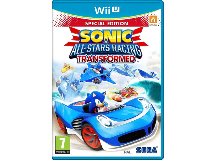 Jeu Wii u Sonic All Stars Racing Transformed