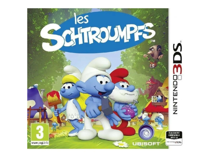 Jeu 3ds les Schtroumpfs