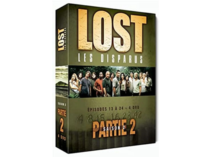 Dvd LOST : Saison 2 - partie 2 - Coffret 4 DVD