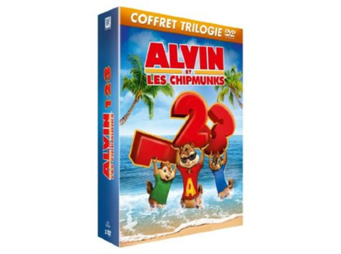 Dvd Coffret trilogie alvin et les chipmunks