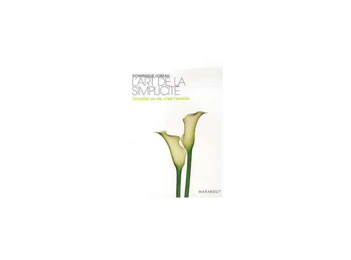 Livre L'art De La Simplicité