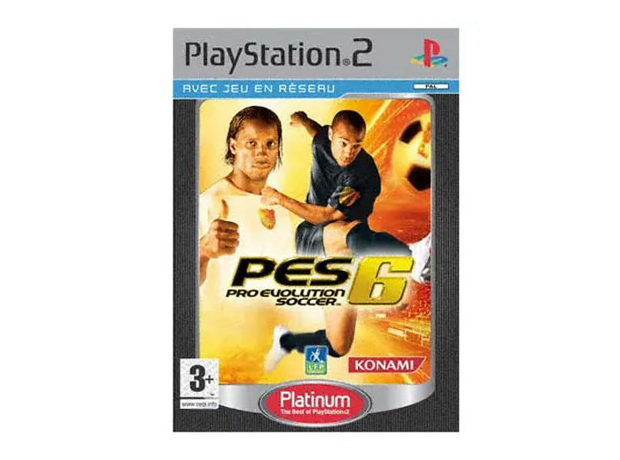 Jeu PS2 Pro Evolution Soccer 6 (Platinum) (Playstation 2)