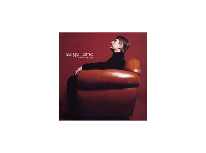 Cd Serge Lama - Feuille À Feuille (2001)